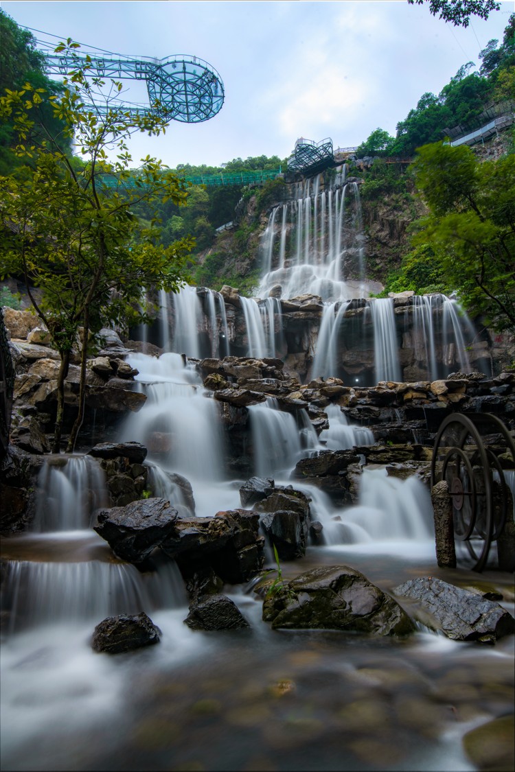 清远古龙峡瀑布群